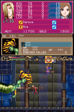 Castlevania: Portrait of Ruin screenshot 3 for Nintendo DS